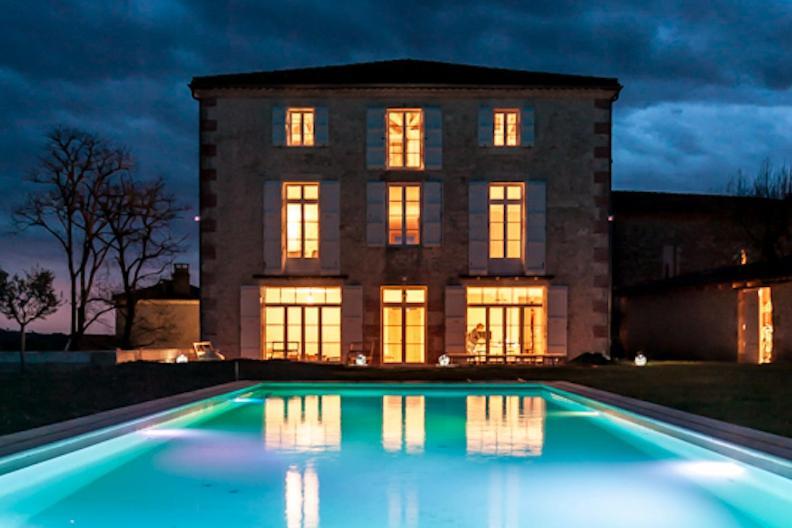 B&B La Mirande De Saint-Clar Exteriör bild