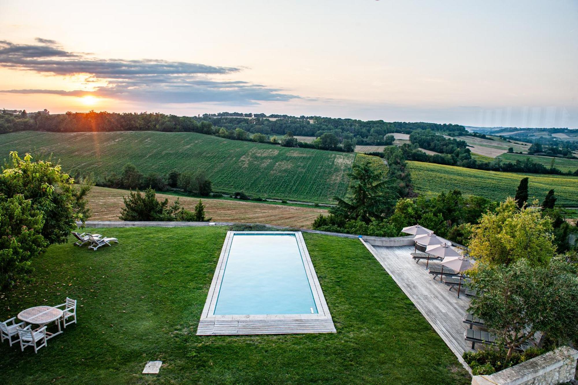 B&B La Mirande De Saint-Clar Exteriör bild